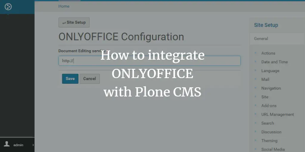 How to integrate ONLYOFFICE with Plone CMS