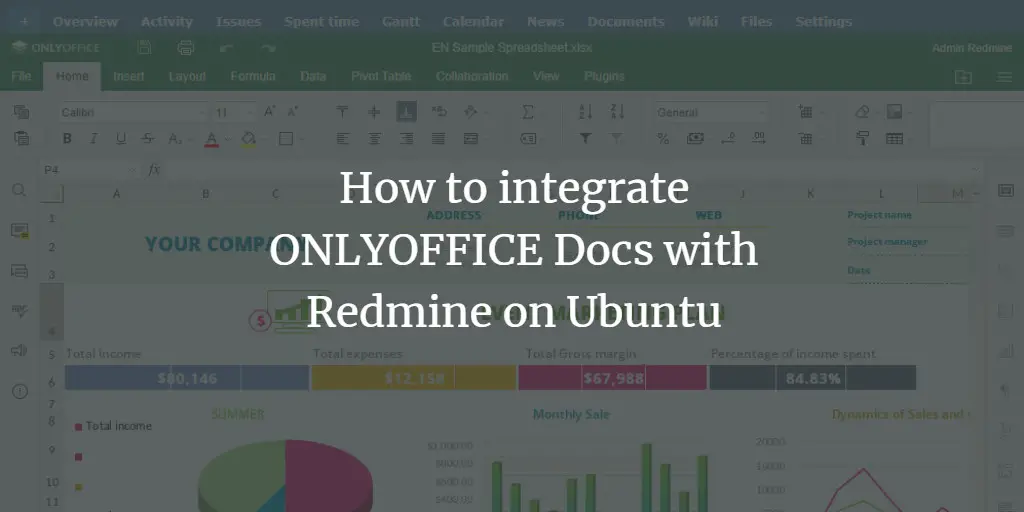 How to integrate ONLYOFFICE Docs with Redmine on Ubuntu