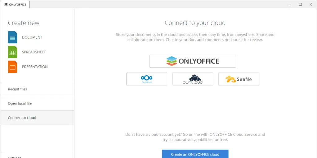 How to connect ONLYOFFICE Desktop Editors v.6.3 to your Seafile server