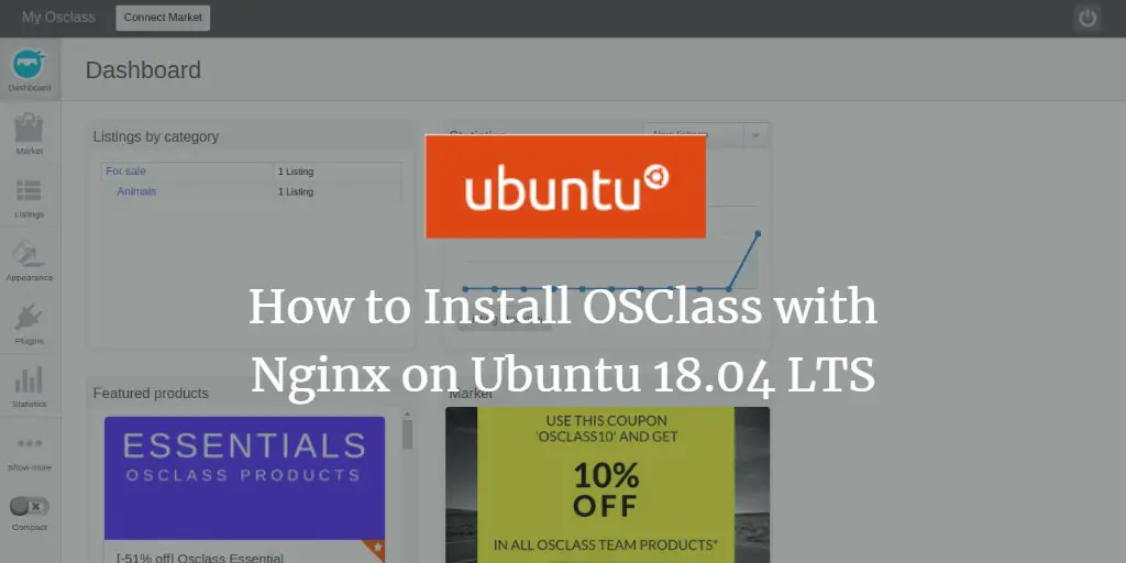 How to Install OSClass with Nginx on Ubuntu 18.04 LTS