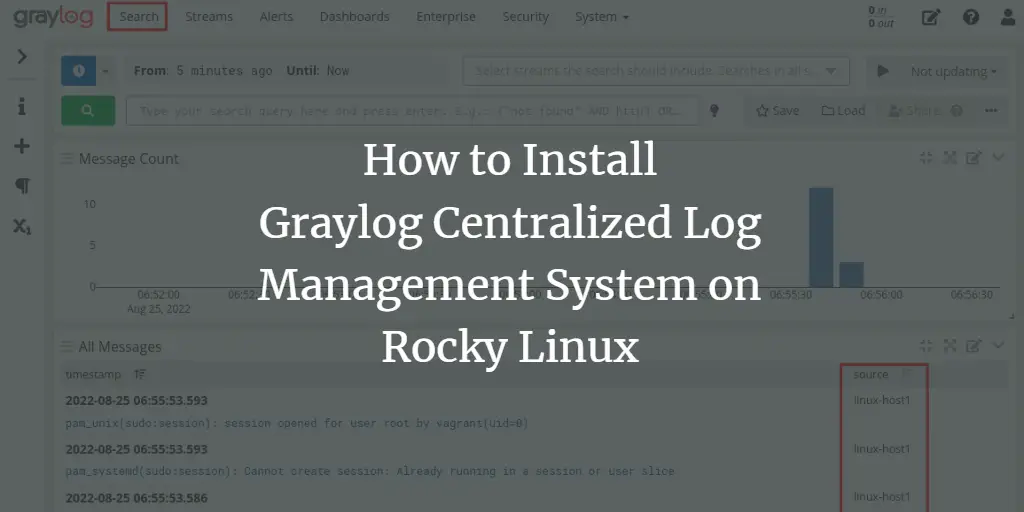 How to Install Graylog Centralized Log Management System on Rocky Linux