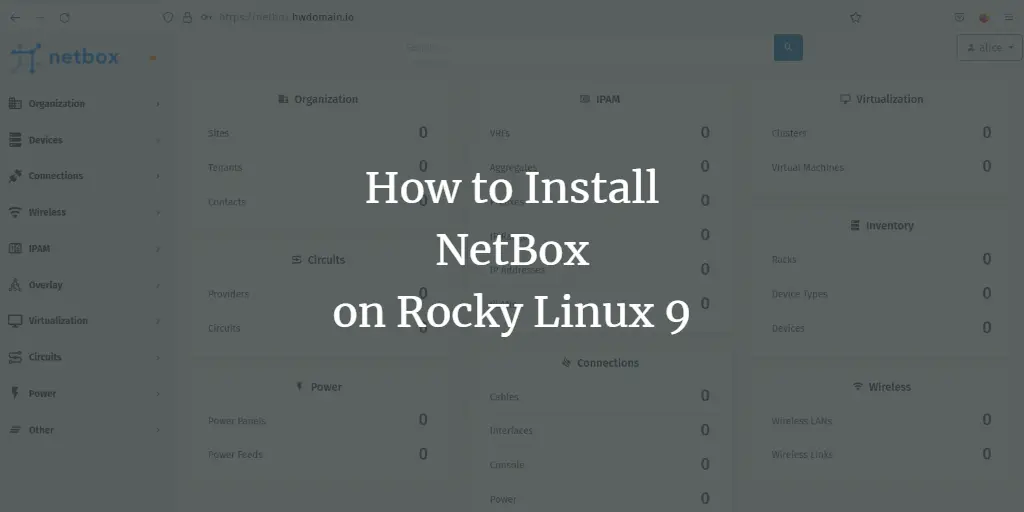 How to Install NetBox on Rocky Linux 9