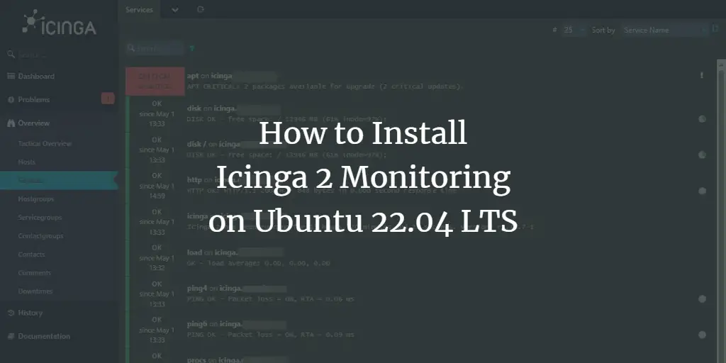 How to Install Icinga 2 Monitoring Software on Ubuntu 22.04 LTS