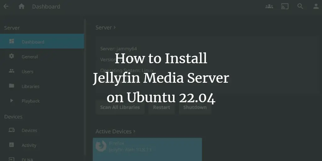 How to Install Jellyfin Media Server on Ubuntu 22.04