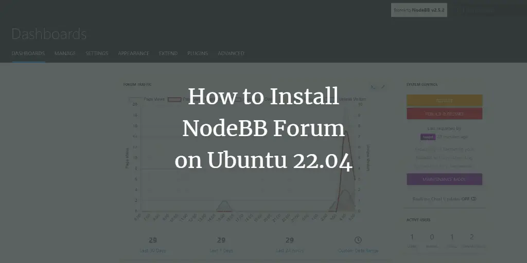 How to Install NodeBB Forum on Ubuntu 22.04