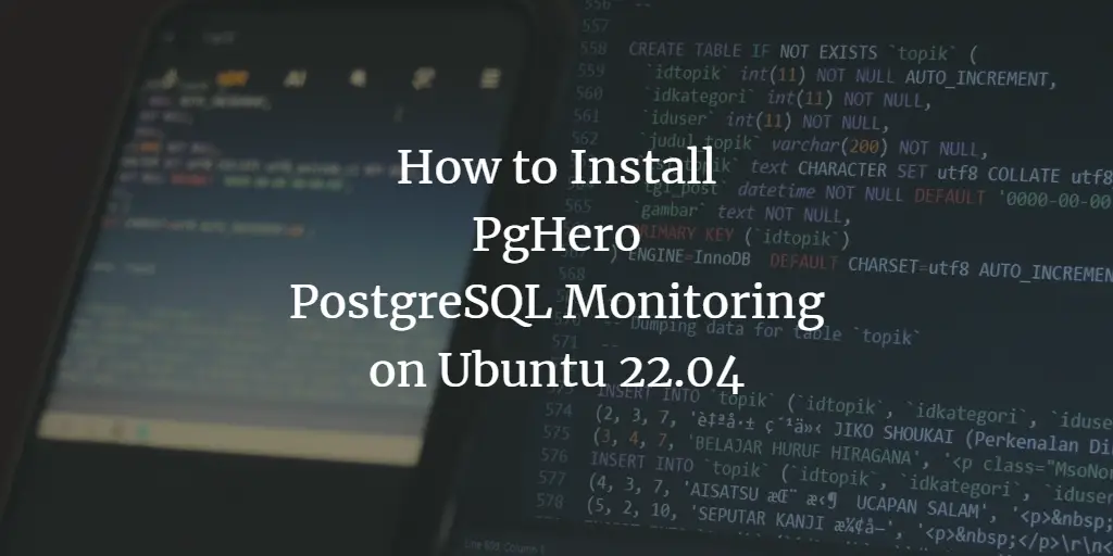 How to Install PgHero on Ubuntu 22.04