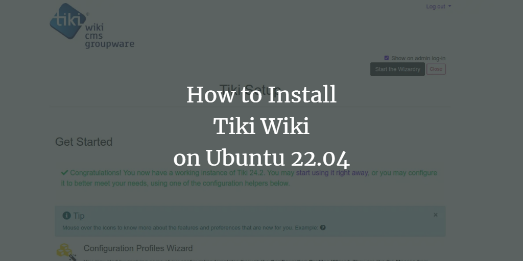 How to Install Tiki Wiki on Ubuntu 22.04