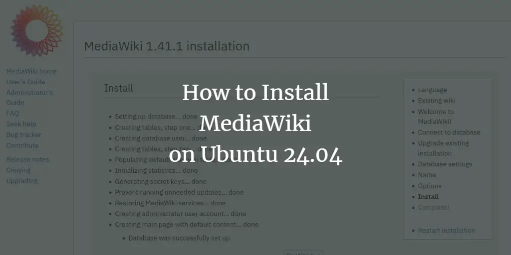How to Install MediaWiki on Ubuntu 24.04