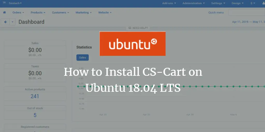 How to Install CS-Cart on Ubuntu 18.04 LTS