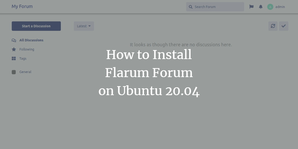 How to Install Flarum Forum on Ubuntu 20.04