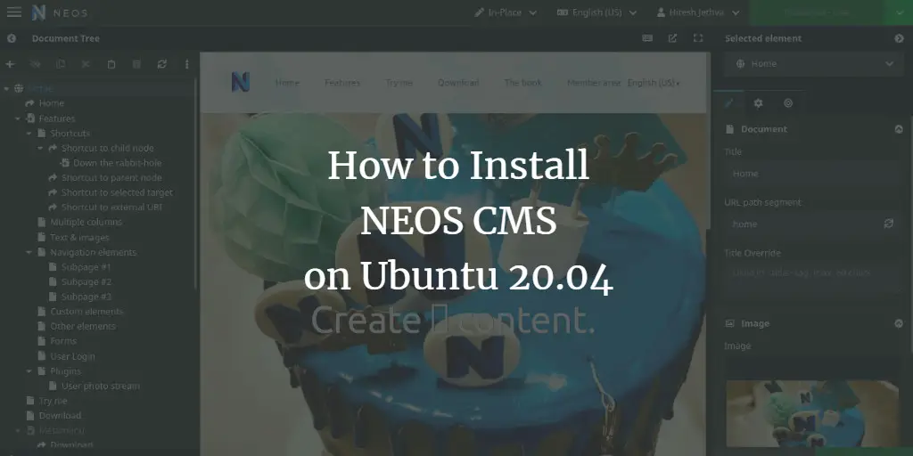How to Install NEOS CMS on Ubuntu 20.04
