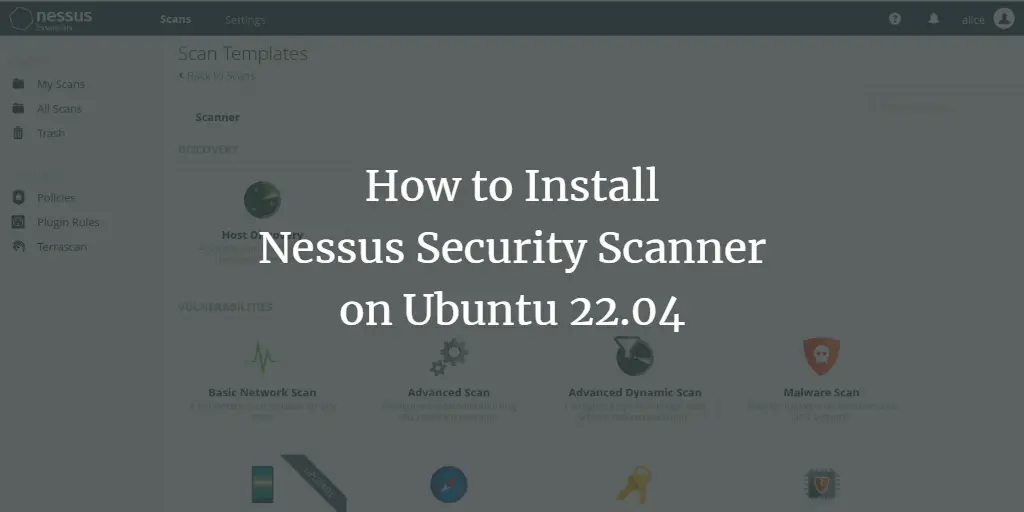 How to Install Nessus Security Scanner on Ubuntu 22.04