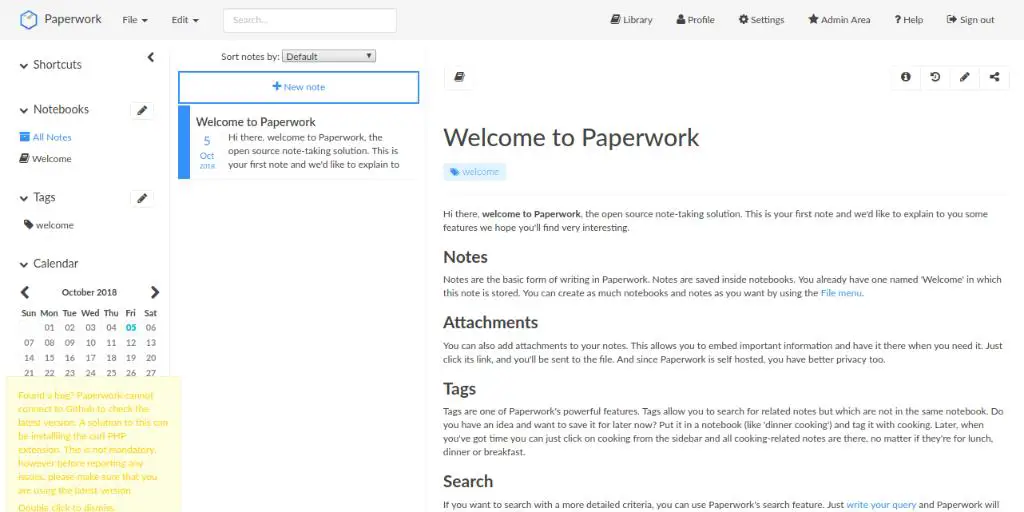 How to install Paperwork DMS on Ubuntu 18.04 LTS