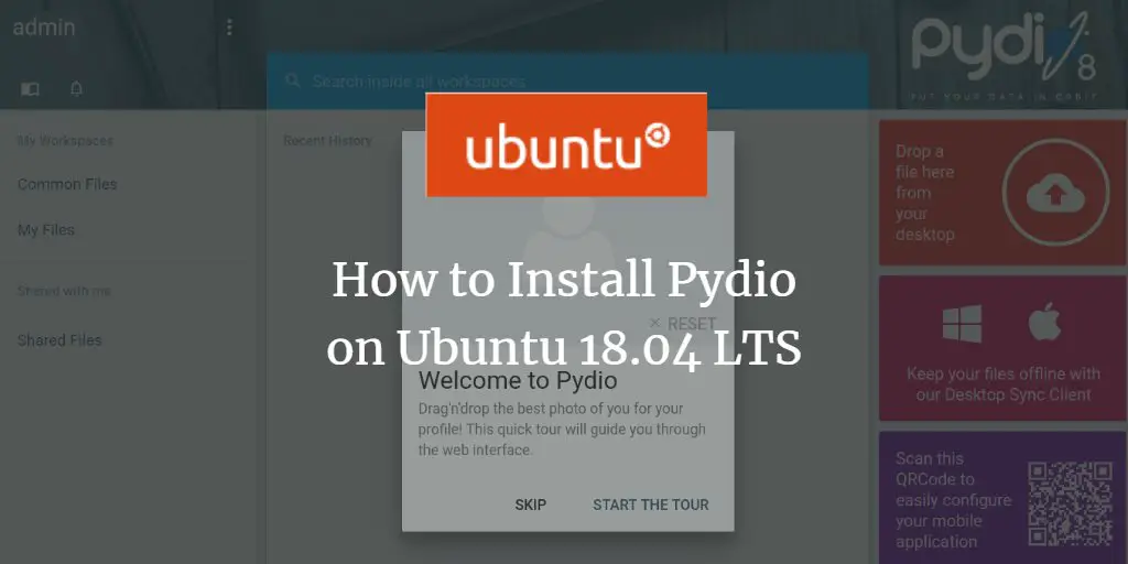 How to Install and Configure Pydio on Ubuntu 18.04 LTS