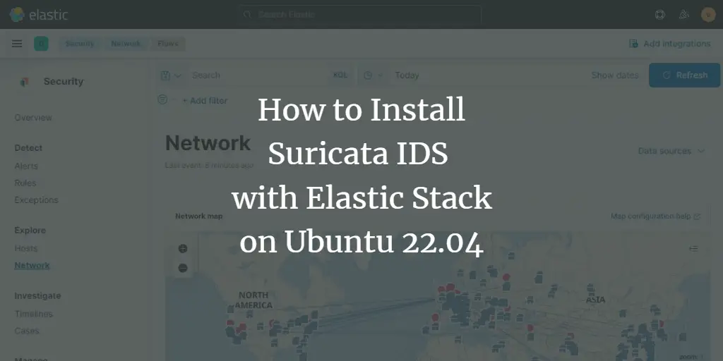 How to Install and Configure Suricata IDS along with Elastic Stack on Ubuntu 22.04