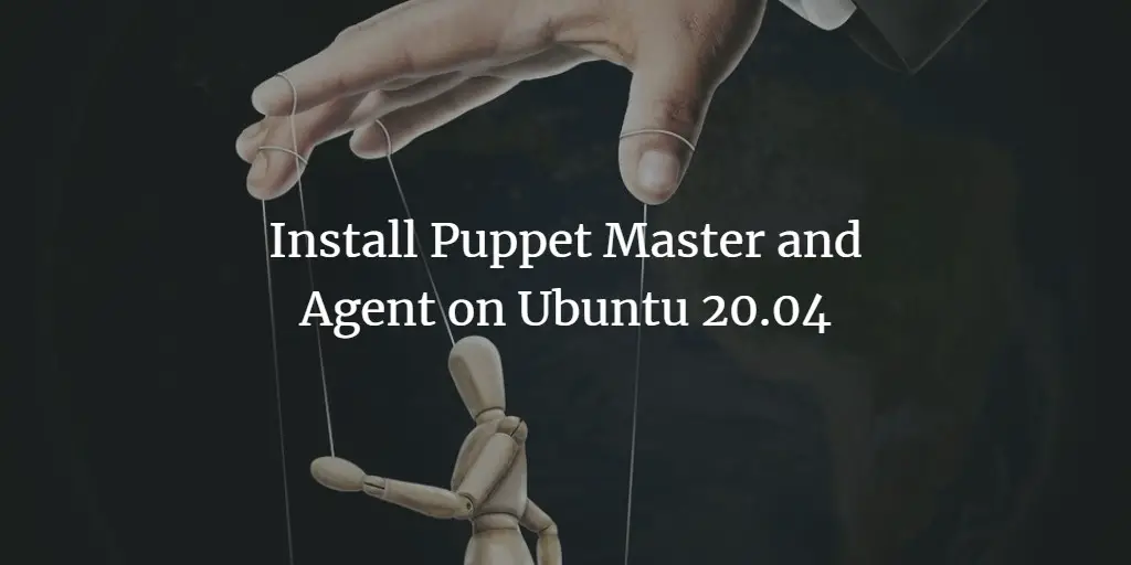 Install Puppet Master and Agent on Ubuntu 20.04