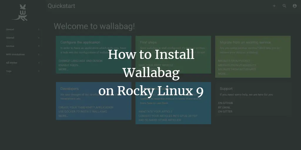 How to Install Wallabag on Rocky Linux 9