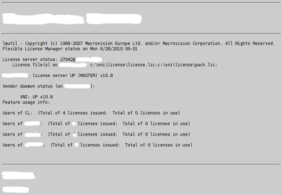 License state