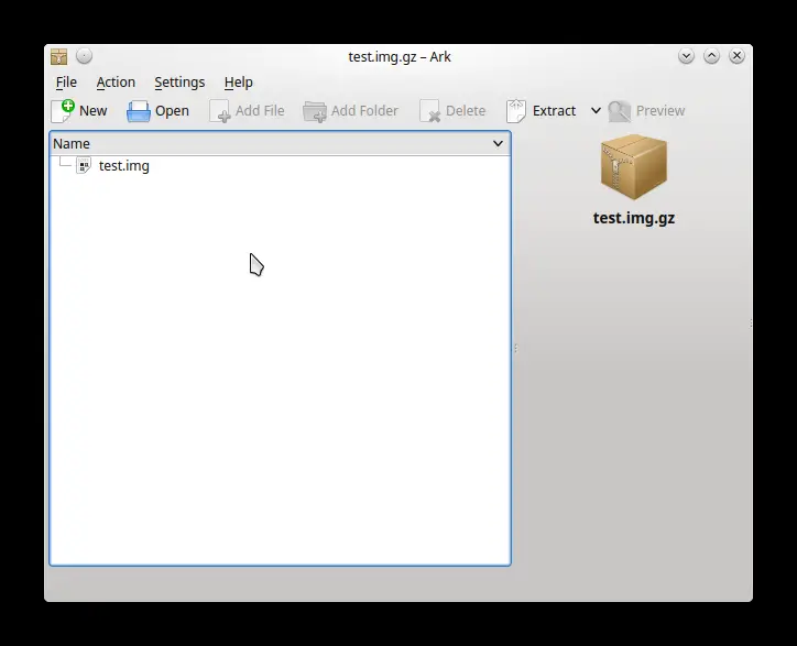 open img file