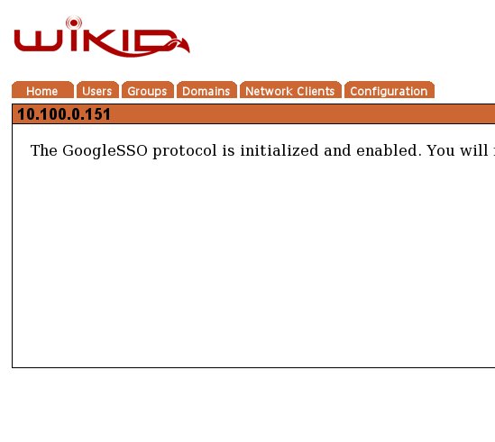 Google SSO protocol is enabled
