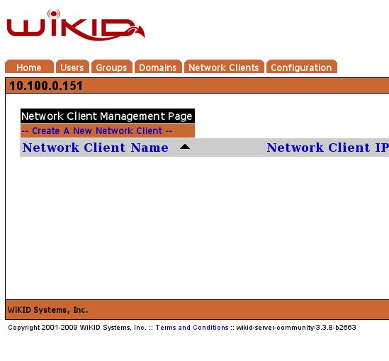 Create a network client