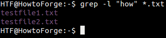 Grep null file termination