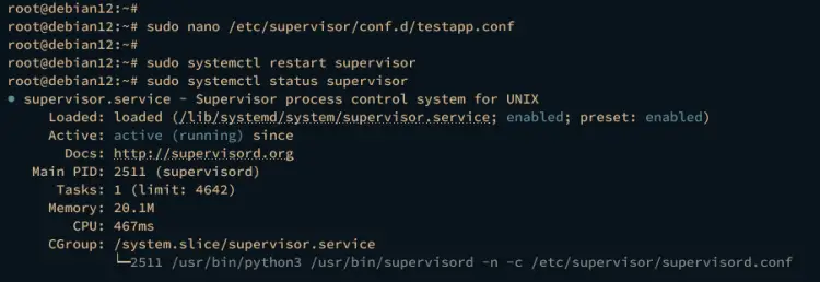 running django with gunicorn supervisor