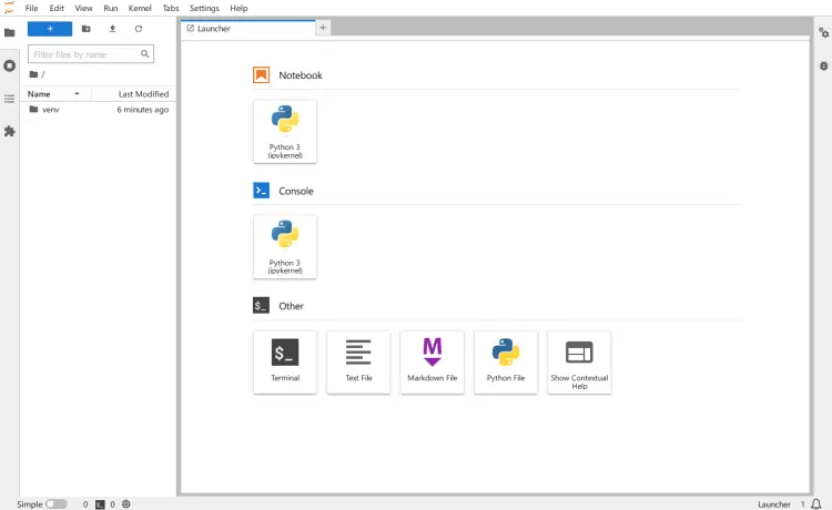 jupyterlab dashboard