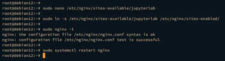 setup nginx reverse proxy