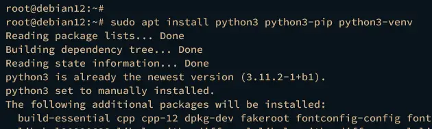 install deps