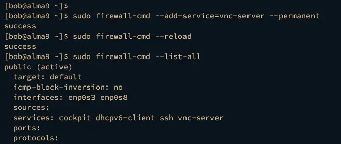 setup firewalld