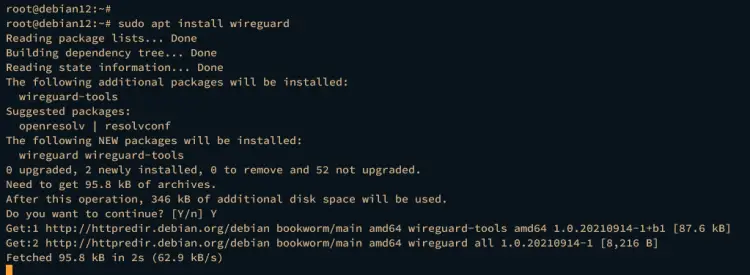 install wireguard