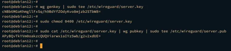 generate server key