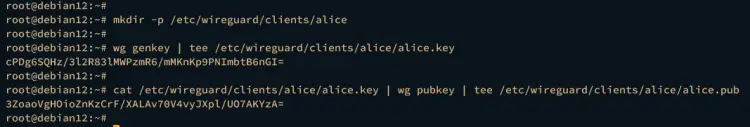 generate client key