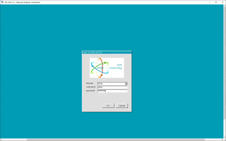 remote desktop xorg