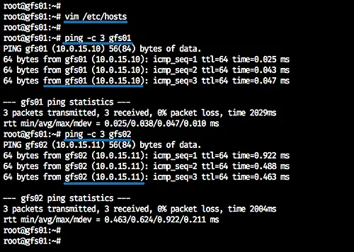 Configure the hosts file