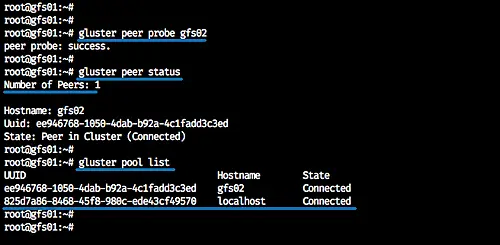Create a Trusted Storage Pool
