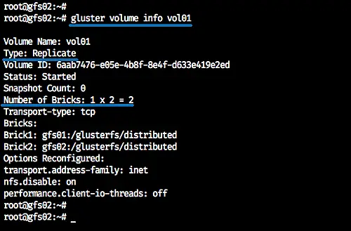 volume info