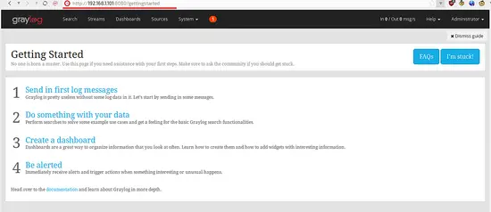 Graylog installed successfully.