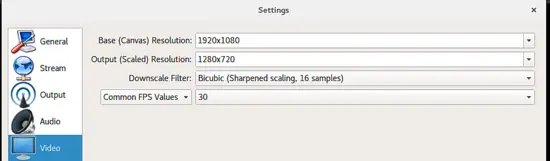 Down scaling filter