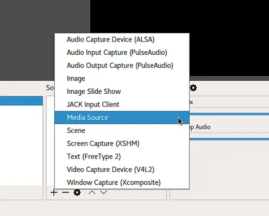 OBS Media Source