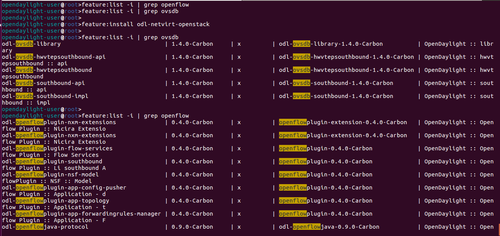 Openflow and OVSDB plugin installation