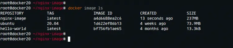 Check Docker Images