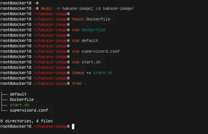 Create Docker Image with Dockerfile