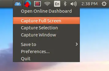 Capture screen with ScreenCloud