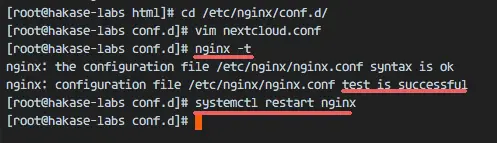 Nextcloud Virtual Host Nginx