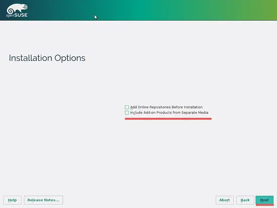 Installation Options