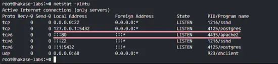 Install Apache and PostgreSQL