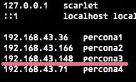 Configure the hosts file.