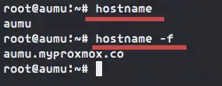 Hostname and FQDN